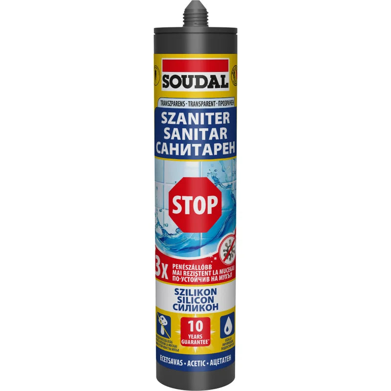 Soudal Sanitary Sil STOP Wh 280ml H R BG