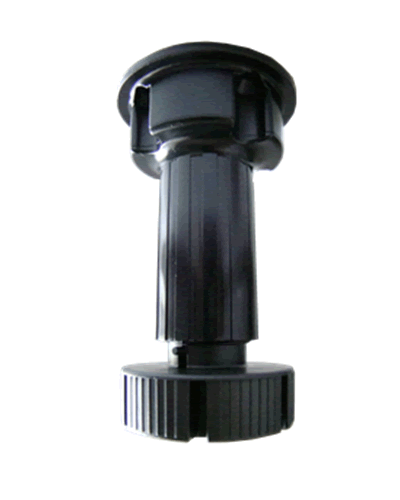 Picior Bucatarie H100 NEGRU