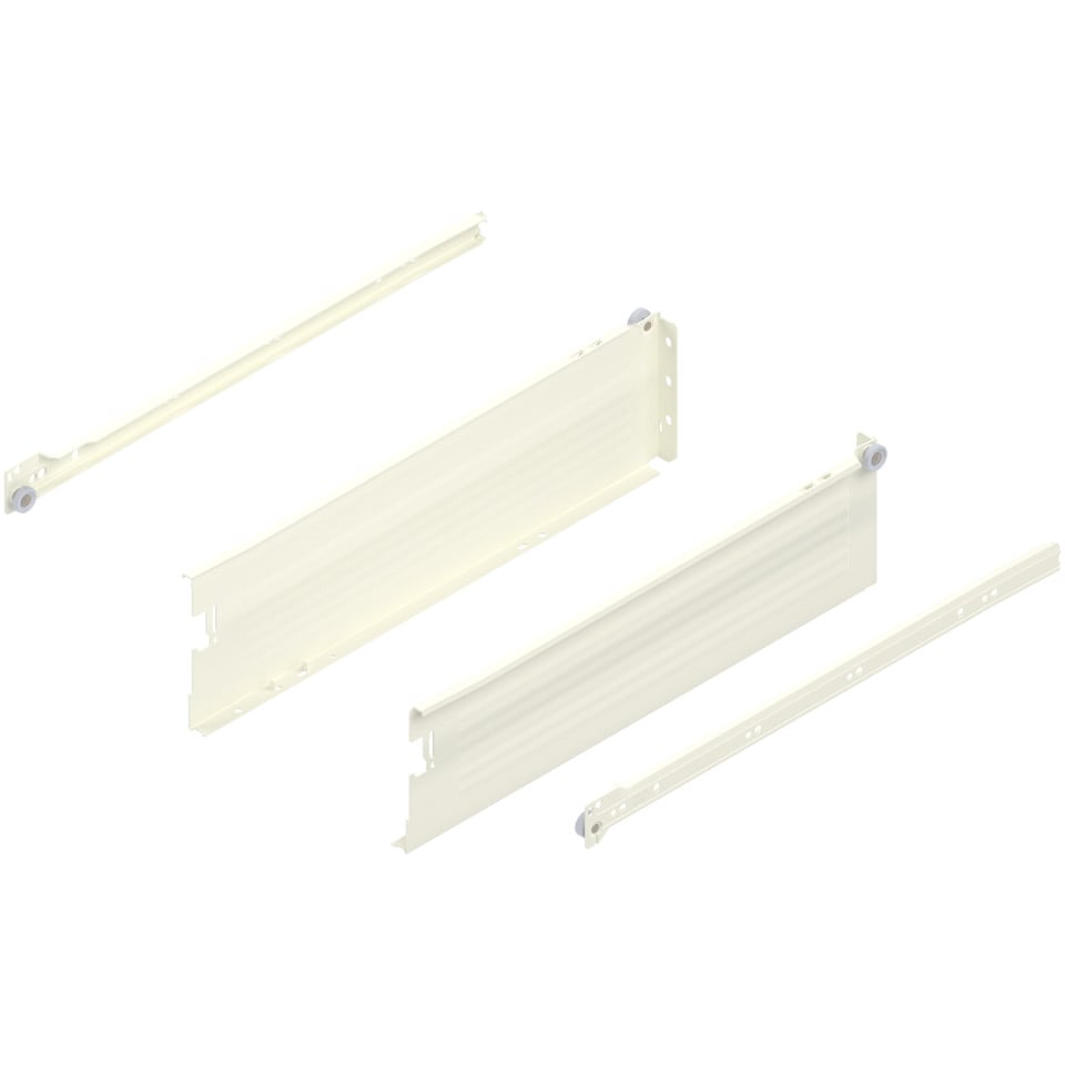 Metabox semi inalt H 118mm NL 450mm alb crem 320K4500C15 BLUM