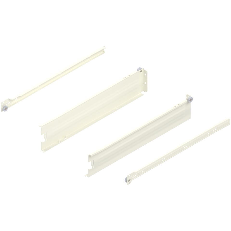 Metabox mediu H 86mm NL 450mm alb crem 320M4500C15 BLUM
