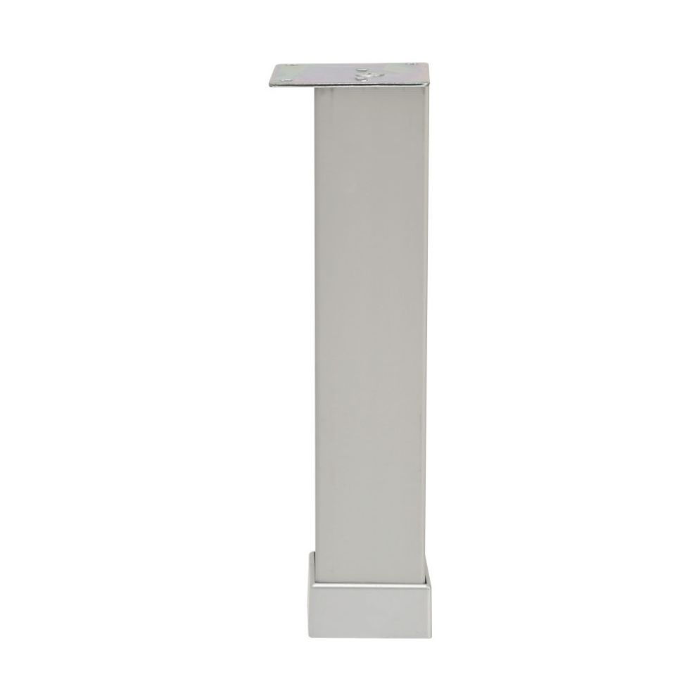 Picior Aluminiu 40MMX40MM 20cm CROM MAT