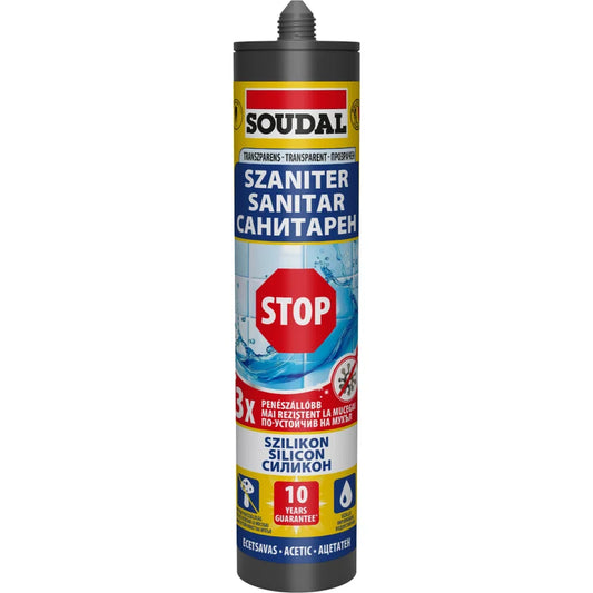 Soudal Sanitary Sil STOP Wh 280ml H R BG