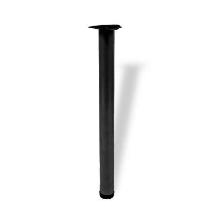Picior Masa NEGRU D60MM H710MM