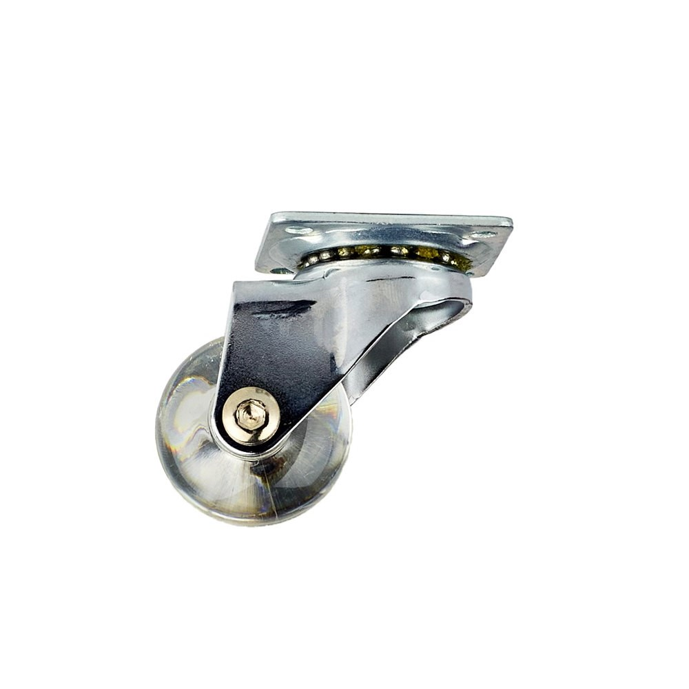 Rotila D 50mm cu placa s 42mm L 42mm transparenta