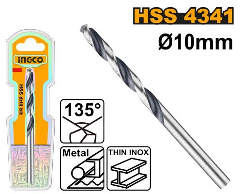 Burghiu 10MM pentru metal INGCO