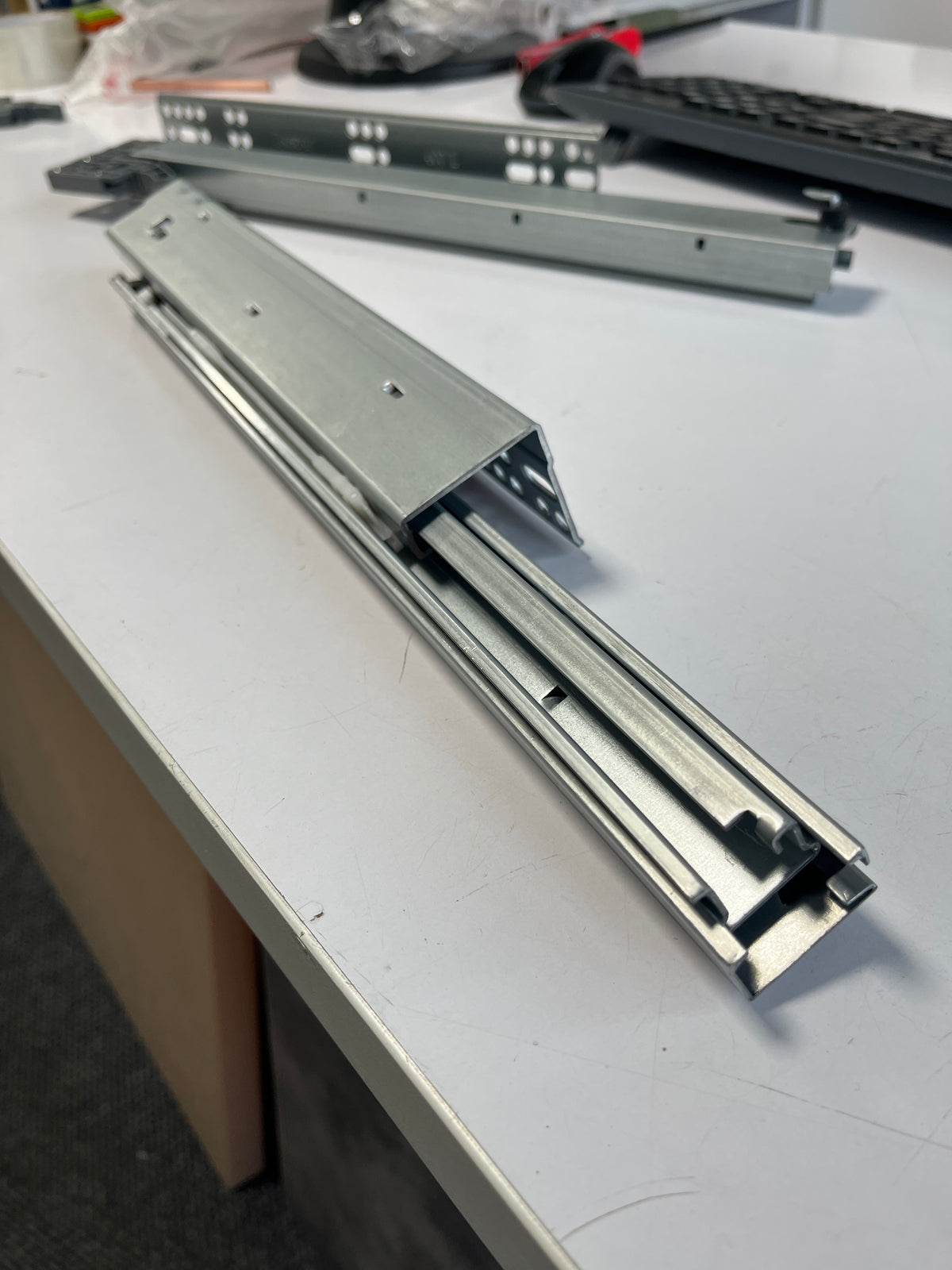 KAV Glisiera Tandem 400MM Extractie TOTALA + AMORTIZARE + REGLAJ 3D