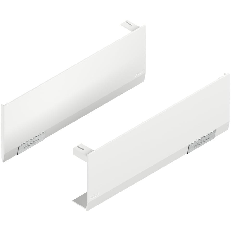 Aventos HF/HS/HL TOP set capace pentru mecanism alb matase/inox 22 8000 ABD R