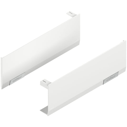 Aventos HF/HS/HL TOP set capace pentru mecanism alb matase/inox 22 8000 ABD R