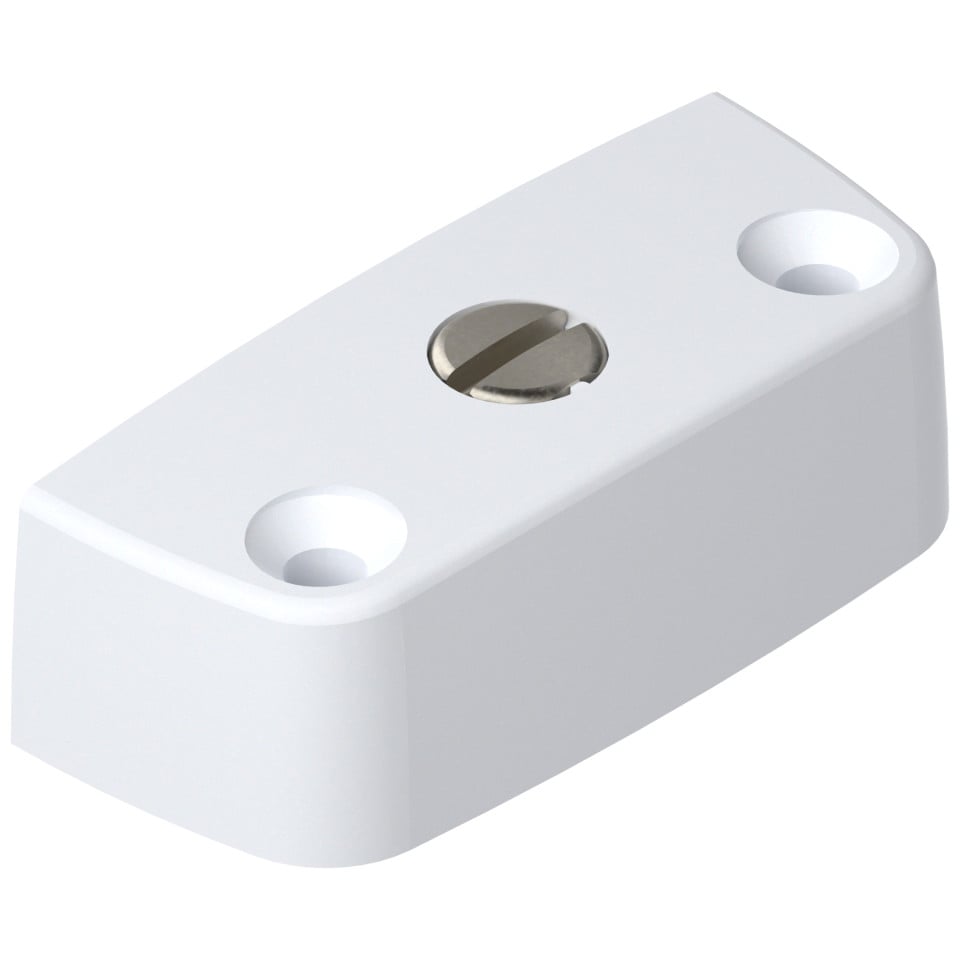 Carcasa demontabil de colt L-47mm s-19.5mm alb 40.2010 BLUM