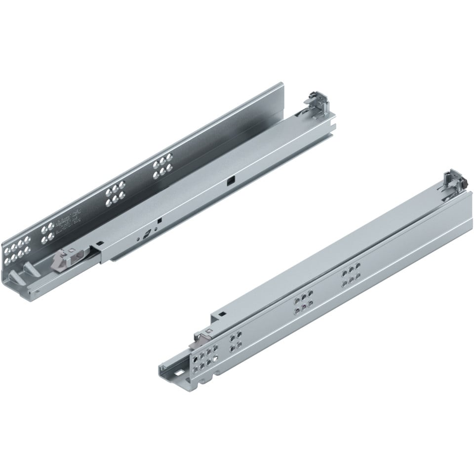 Glisiera tandem 19 extragere partiala NL 400mm cu tip on integrat 30 kg 550F4000T BLUM