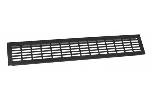 Grila ventilatie aluminiu, 480x80 Negru GTV
