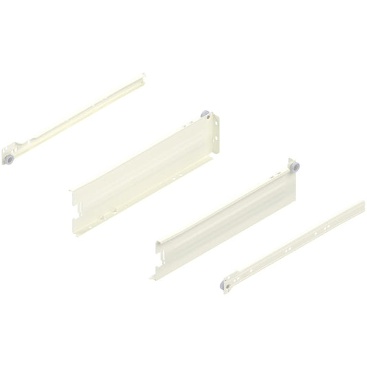 Metabox mediu H-86mm NL-350mm alb-crem 320M3500C15 BLUM