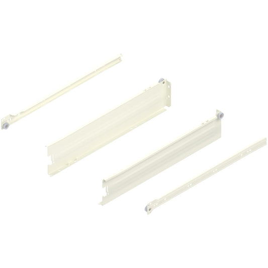 Metabox mediu H 86mm NL 450mm alb crem 320M4500C15 BLUM
