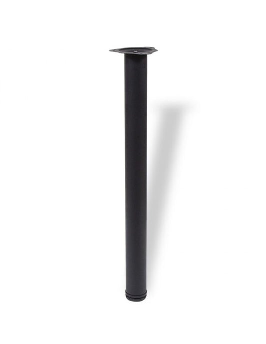 Picior Masa NEGRU 60X710MM Flansa Metalica