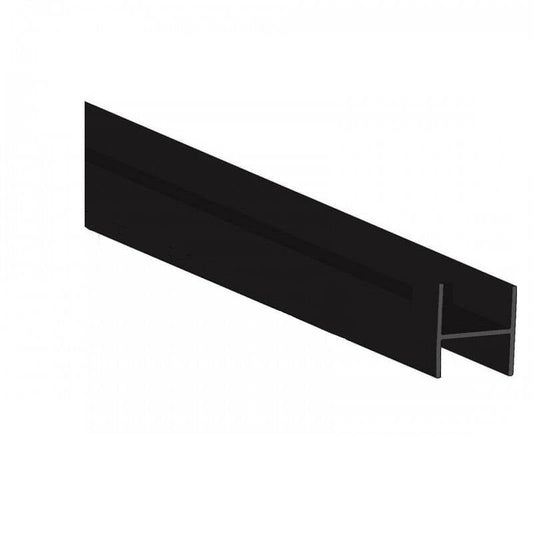 Profil Aluminiu H-30x10 3m NEGRU MAT
