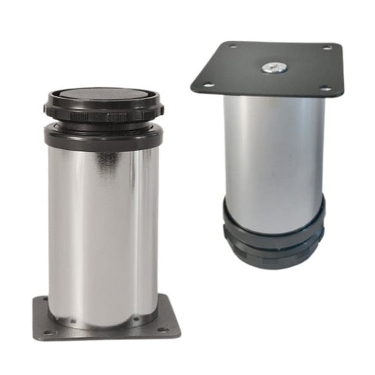 Picior cu Flansa Patrata CROM 50X100MM
