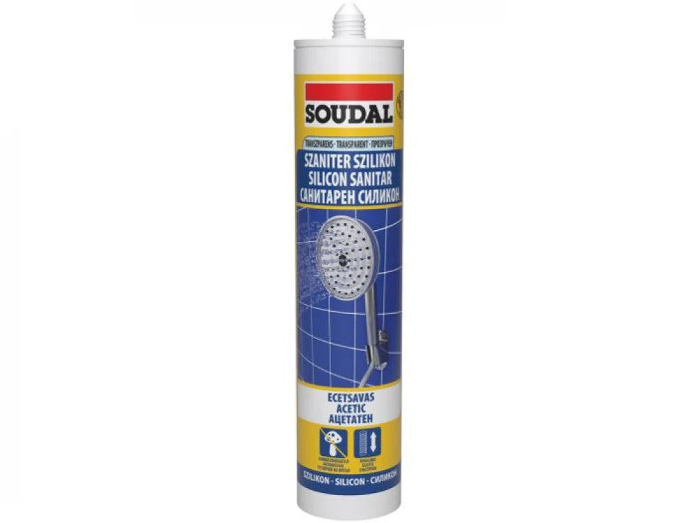 Silicon sanitar transparent 280ml